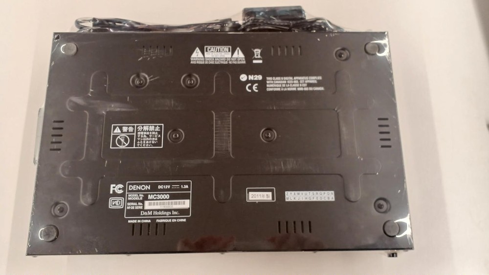 Denon MC3000 DJ Controller Professional 2-Deck MIDI Mixer USB Audio Interface