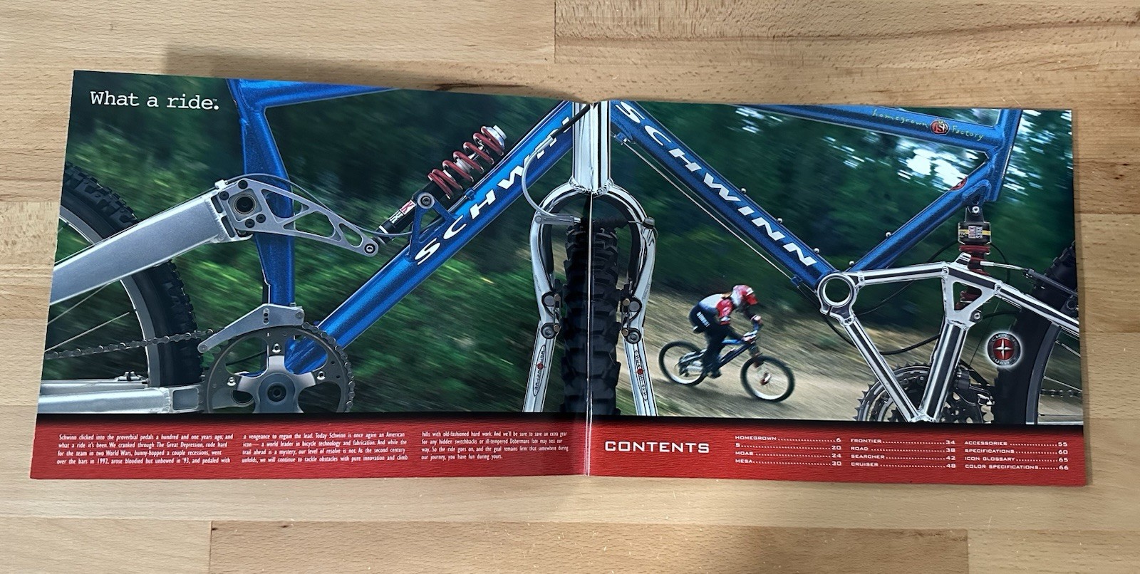 1996-2000 Vintage Schwinn Bicycle CATALOGs Lot of 5 Bundle