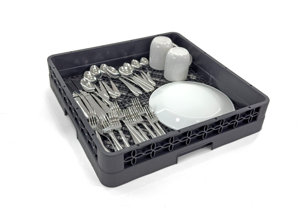 Flatware Rack For Commercial Dishwasher | Full Size Combination