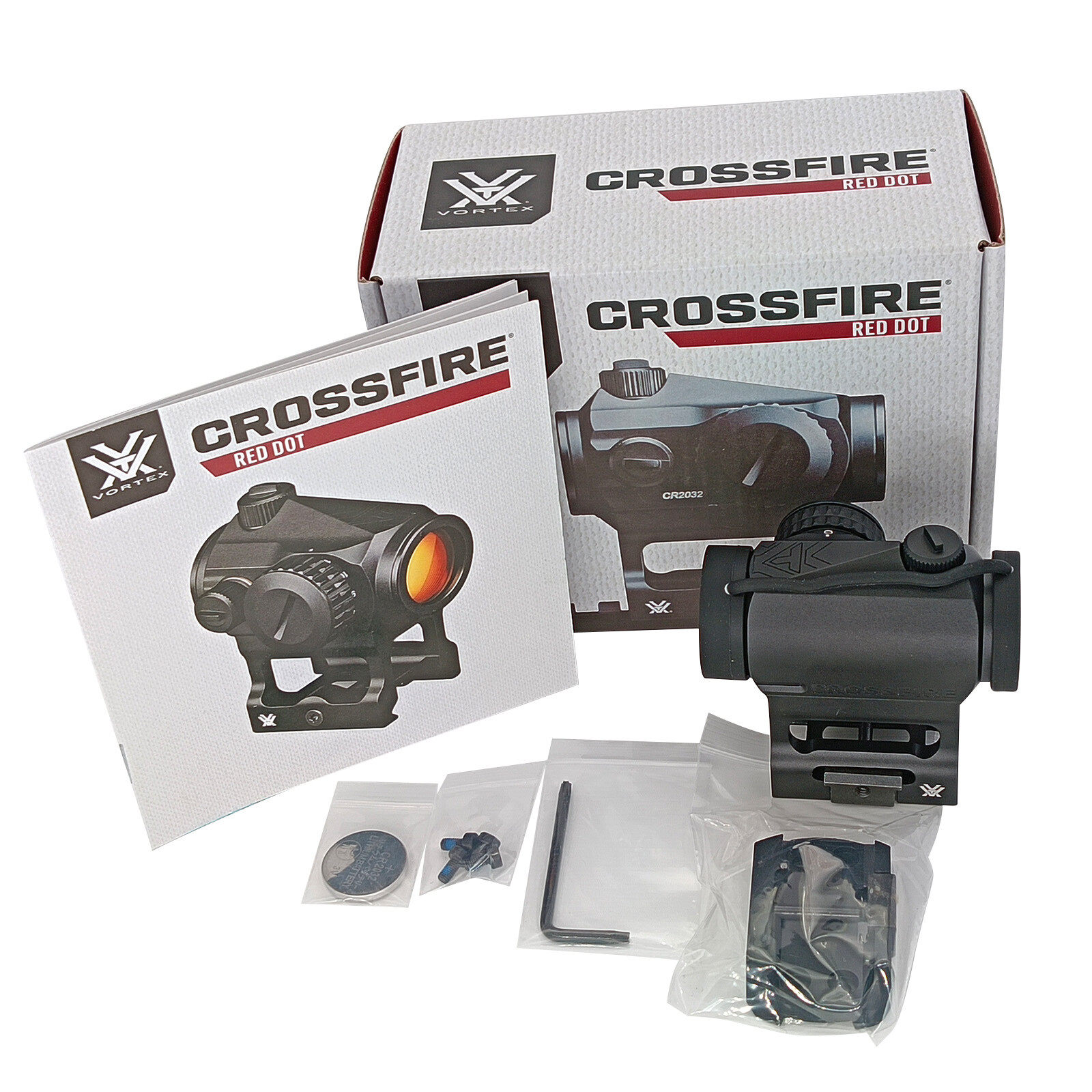 Vortex Crossfire GEN II 2 MOA red dot /w Multi Height Mount System new,