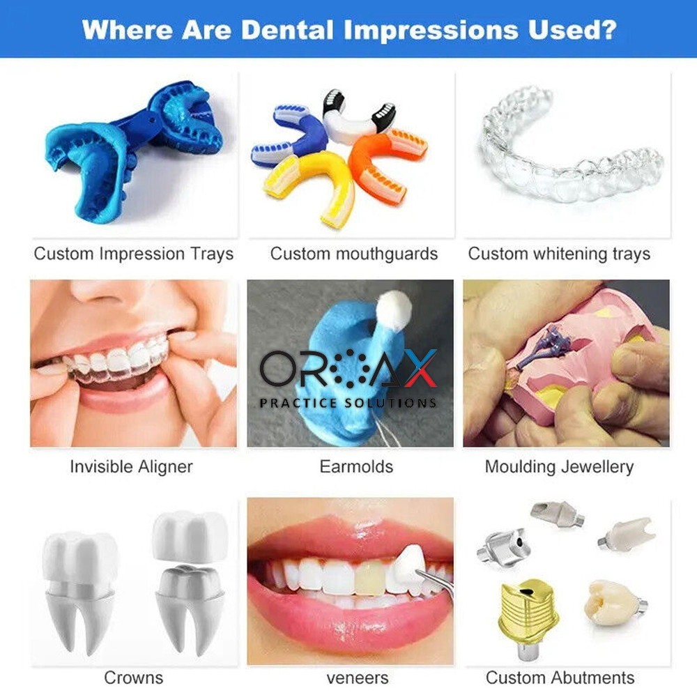 Putty Set Silicone Molding Dental Compound Kit Impression Putty's ( 25g )