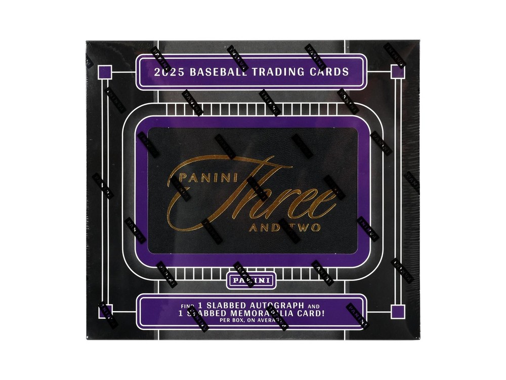 2025 PANINI THREE AND TWO BASEBALL HOBBY BOX