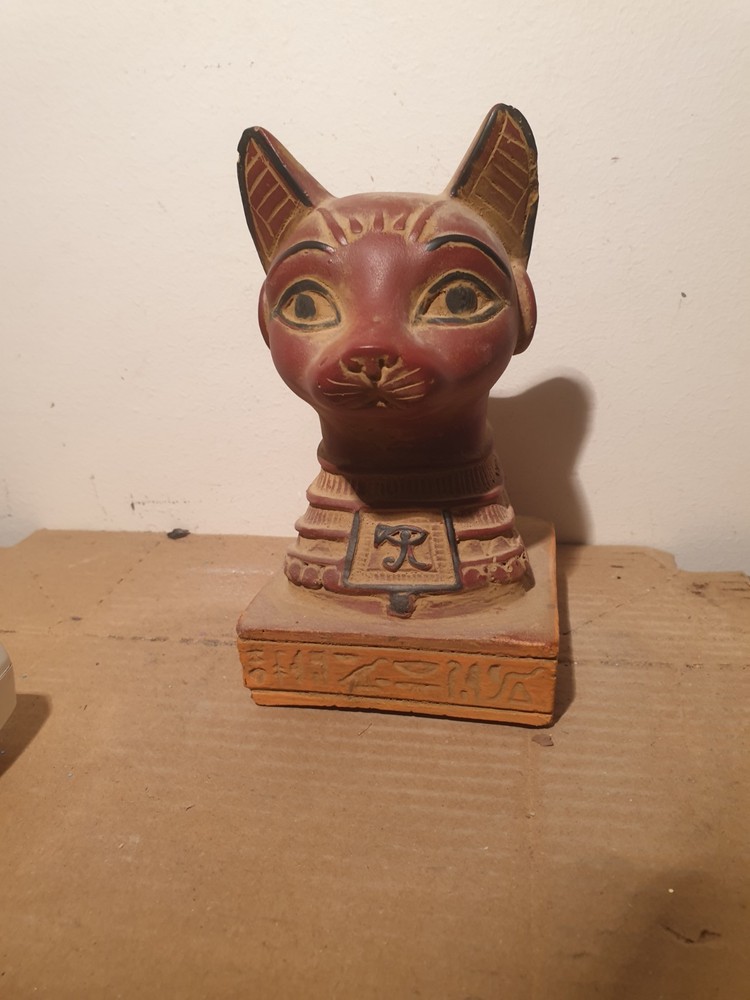 EXTREMELY ACTIVE Haunted Ancient Stone Cat Statue Paranormal Miracles & Protecti