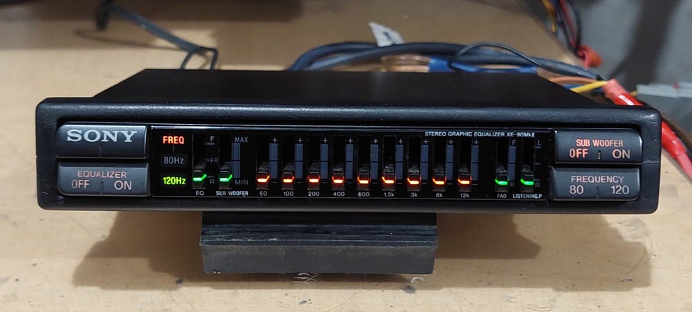 Sony XE-90 MKII Equalizer w/ Subwoofer Control full working condition