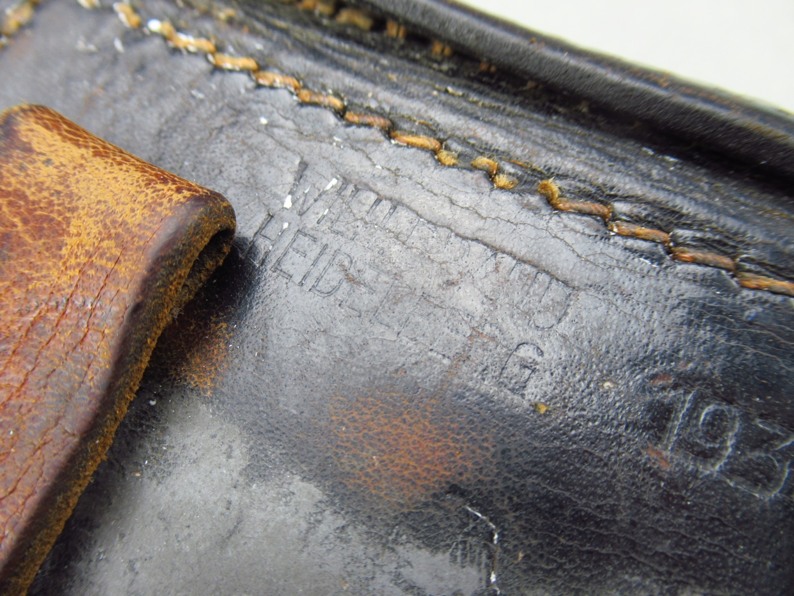 Nice 1936 Heidenberg German holster Luger Mauser Walther P08 Luger ww2 p38