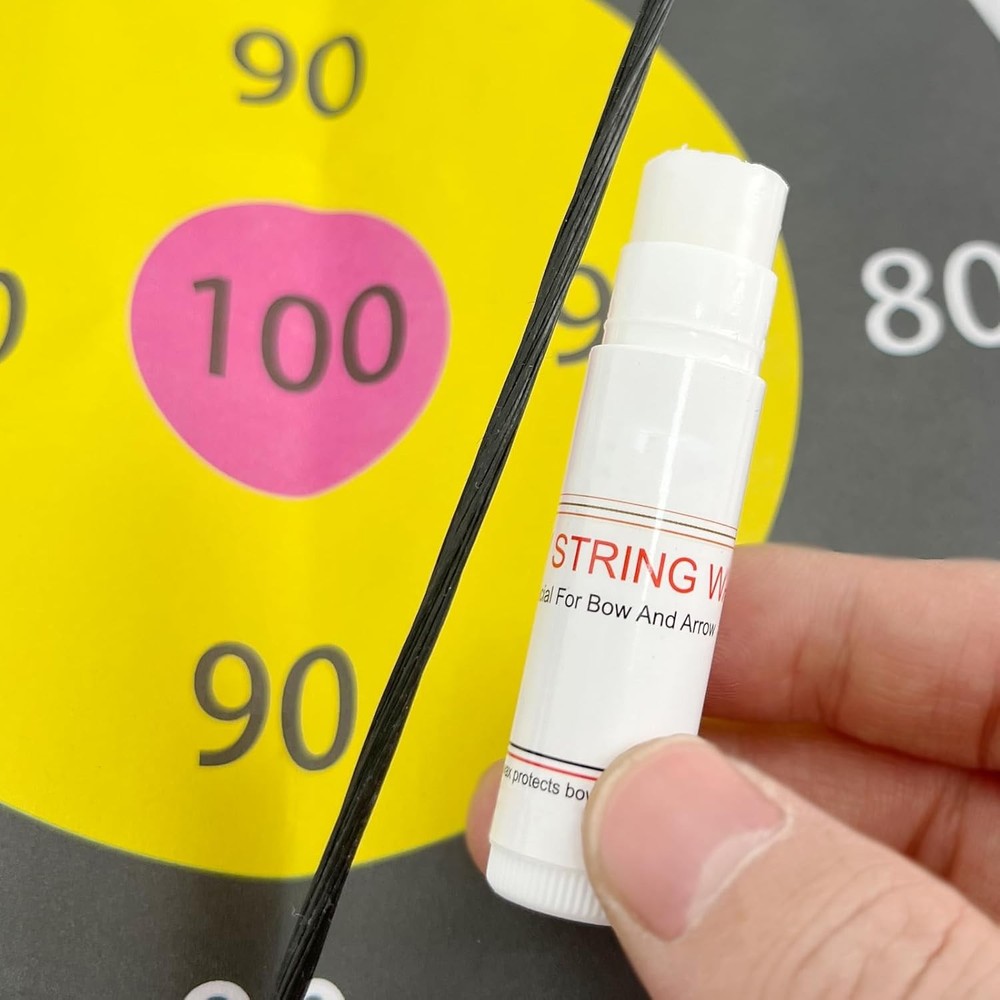 5 Pieces Bow String Wax, Protective Bowstring Waterproof Rail Lube for Crossbow