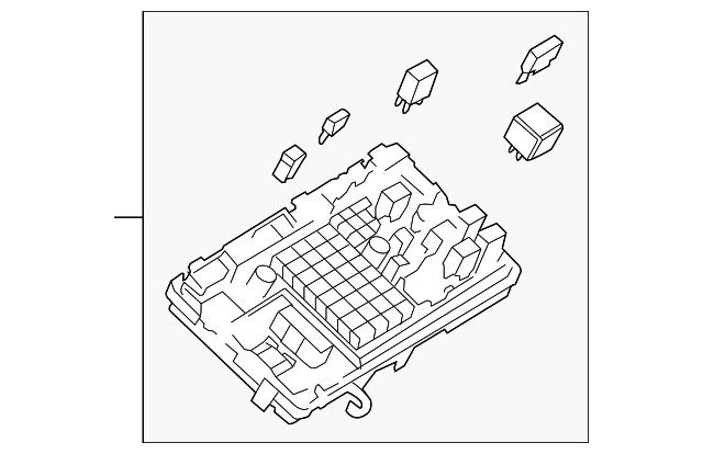Genuine GM Engine Wiring Harness Junction Block 84184429