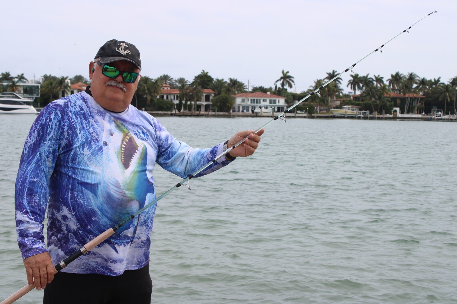 Spinning Rod - LARGO STICK I 7ft 1 Section 7 guides -Hook holder - Not Ugly