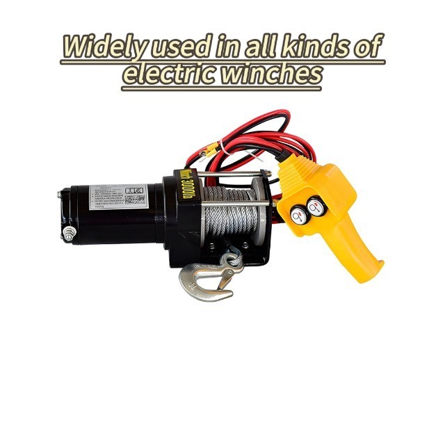 Push Button Winch Controller Remote - 12V Wired for 1500-5000lbs Electric Winche