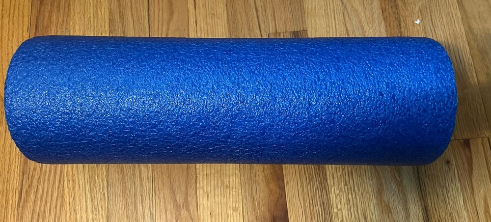 Foam Roller 18 Inches  - Blue , P.E. Exercise Stretch Tool, 6” Wide