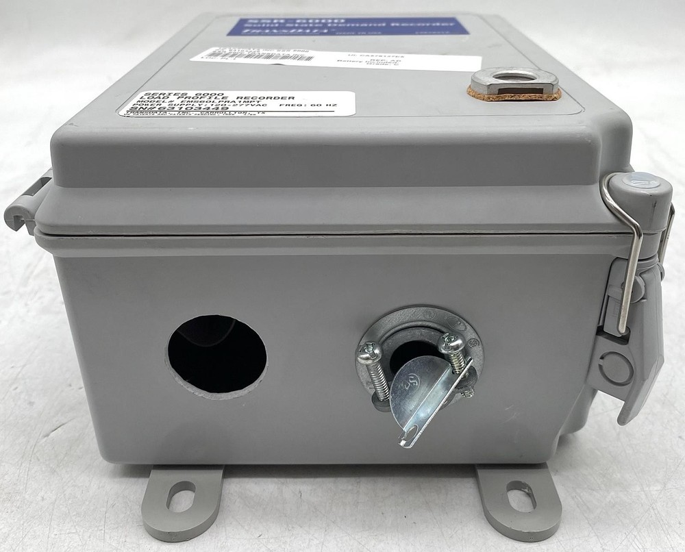 TRANSDATA SERIES 6000 SSR-6000 8-CH SOLID STATE DEMAND RECORDER