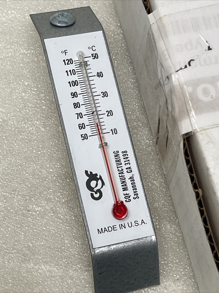 GQF 0490 Thermometer for Box Type Brooder, 50° - 120° F, New
