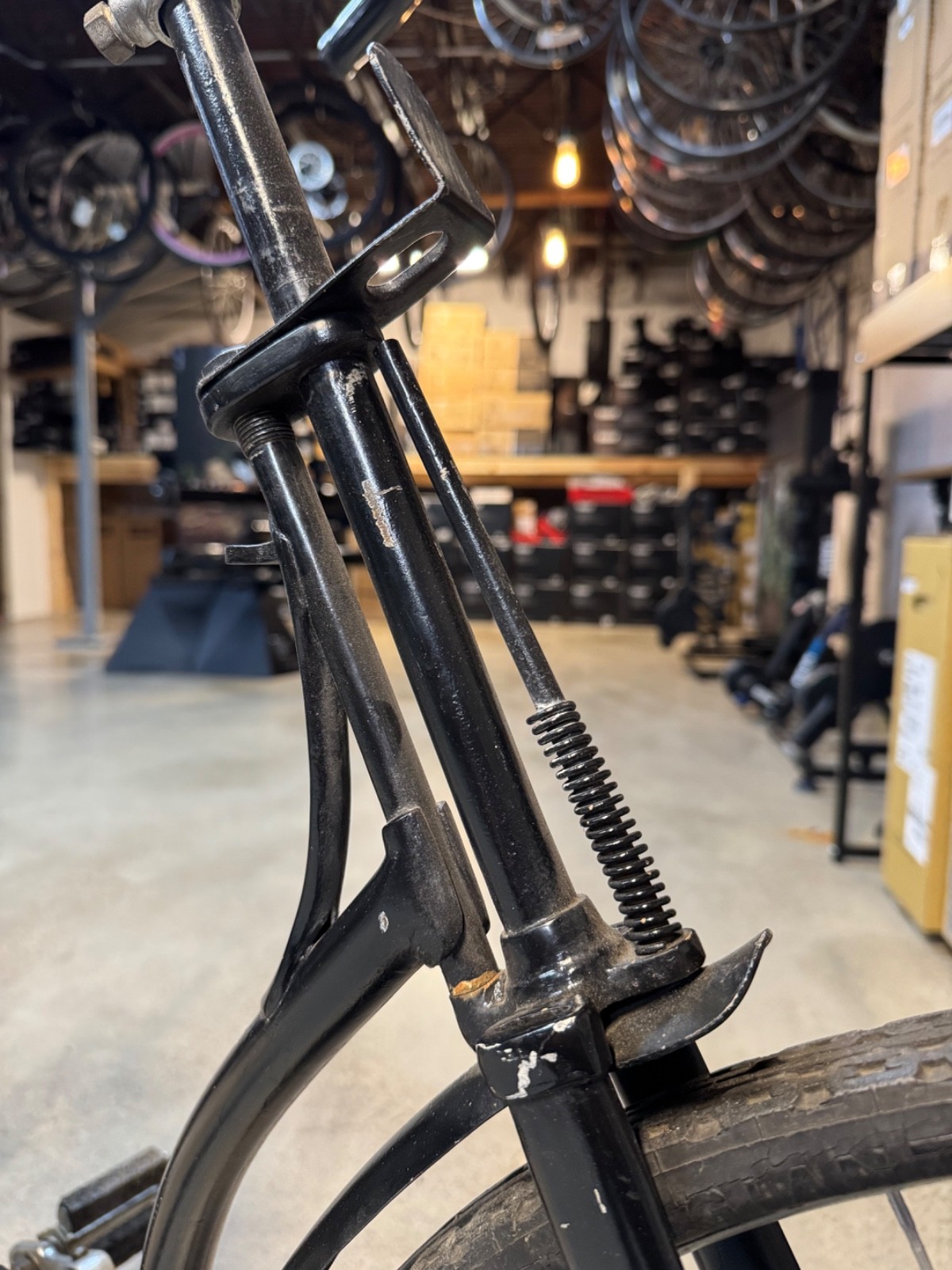 Antique Safety Bicycle c.1890s–1910 Spoon brake Early Bike Vintage- Very Rare!