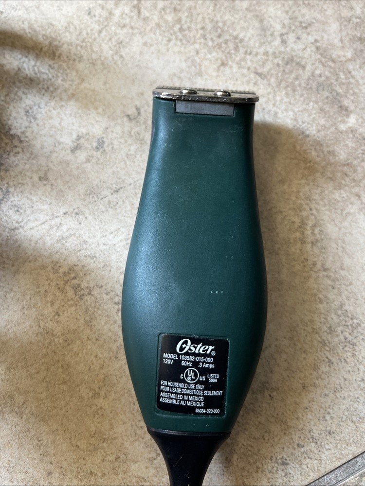 OSTER CLIPPERS MODEL 103582-015-000 Tested