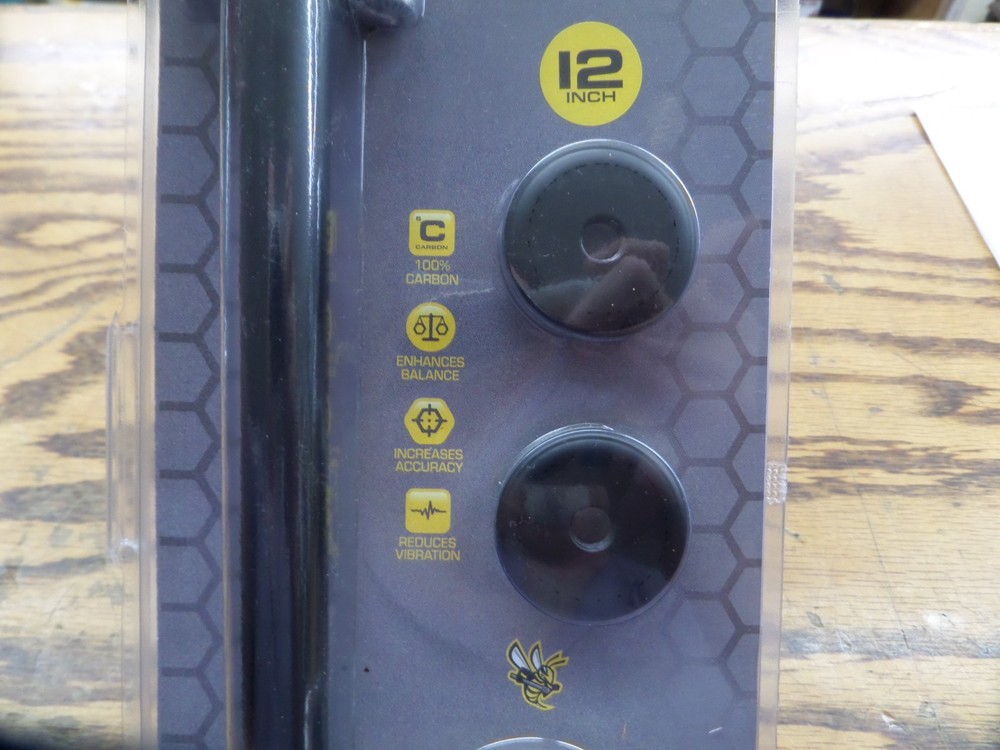 Bee Stinger MicroHex Counter Slide Stabilizer, Black, 12" Dovetail Mount