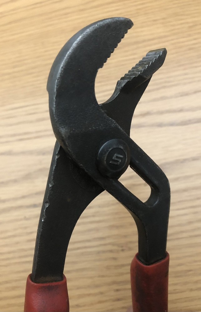 Snap-On Tools 91ACP 9" Adjustable Joint Interlocking Channel Pliers USA