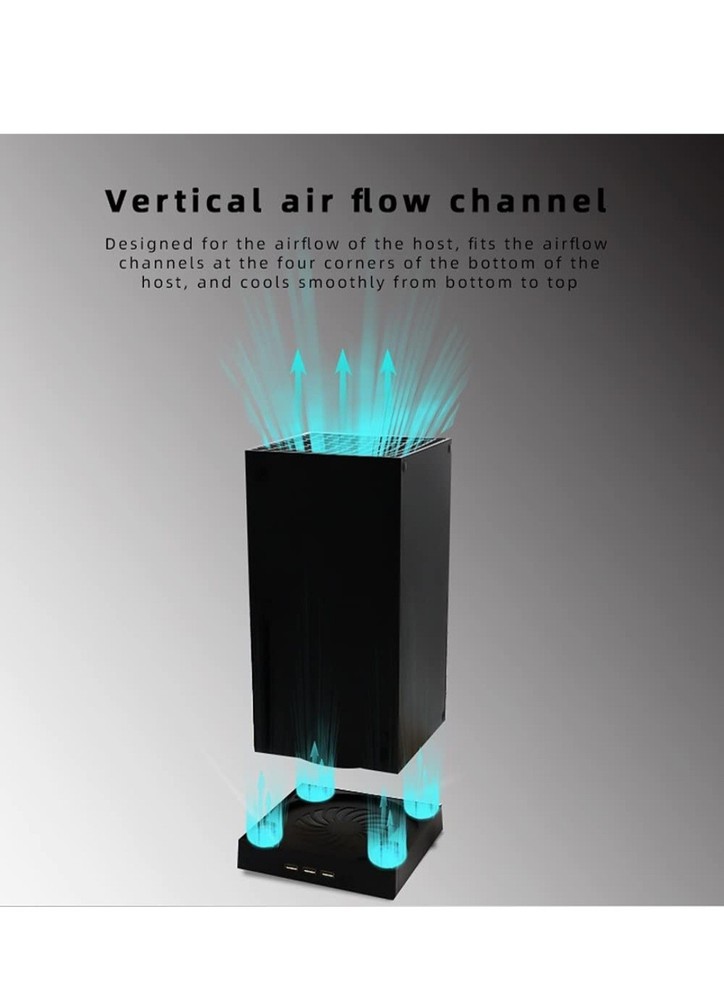Xbox series X cooling system stand base
