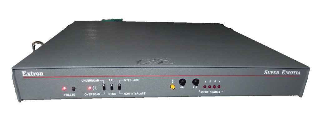 Extron Super Emotia Video Processor Down Scaler With Power Supply & Cables