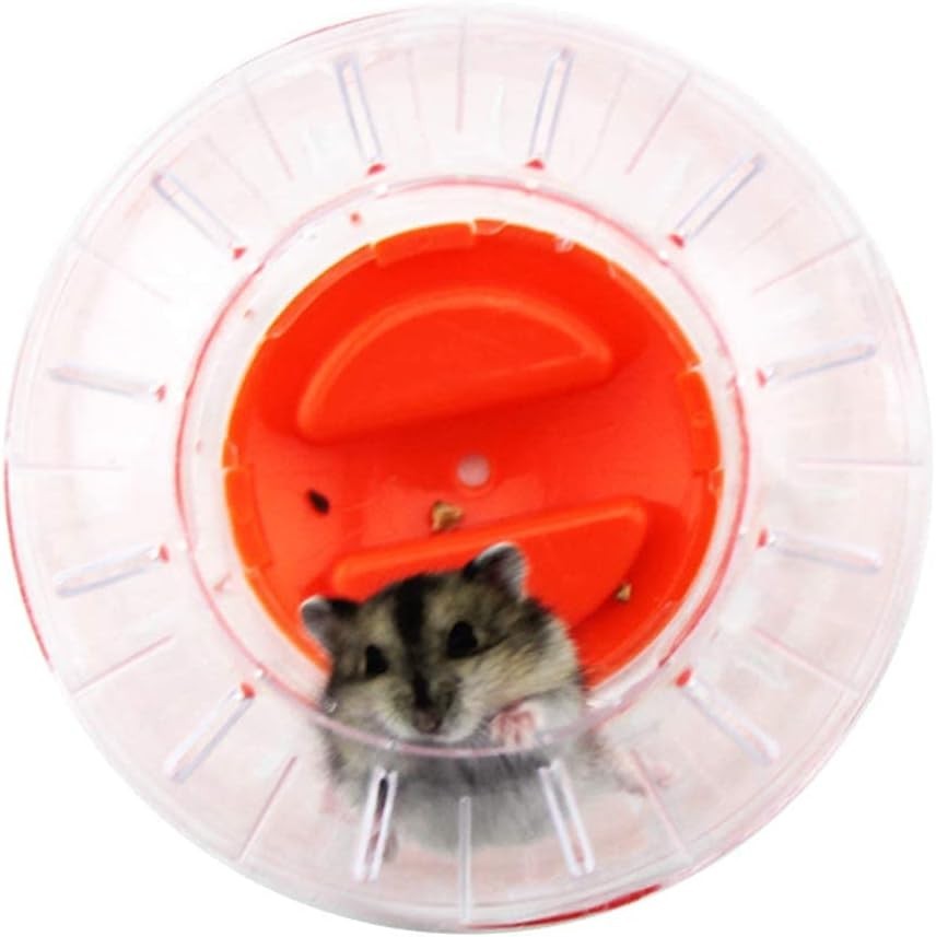Cute 4.72-Inch Hamster Crystal Ball - Interactive Exercise Wheel for Tiny Breeds
