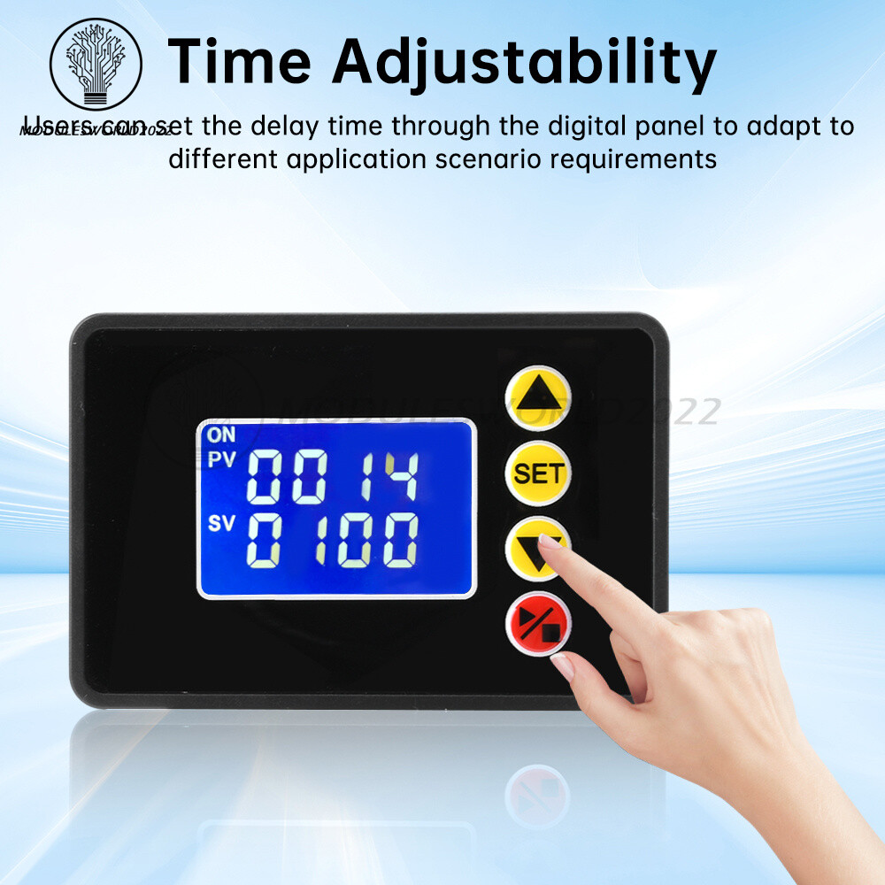 W3050 AC110-220V LCD Digital Microcomputer Time Controller Delay Relay Module