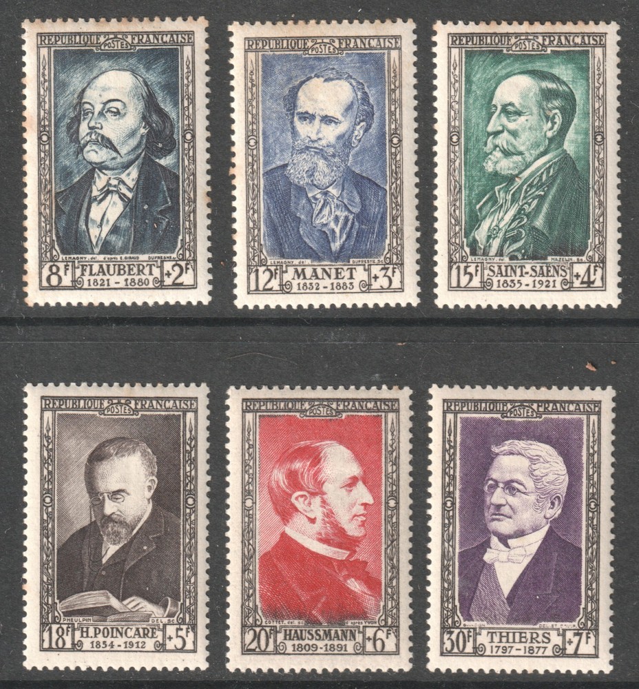 FRANCE 1952 PORTRAITS