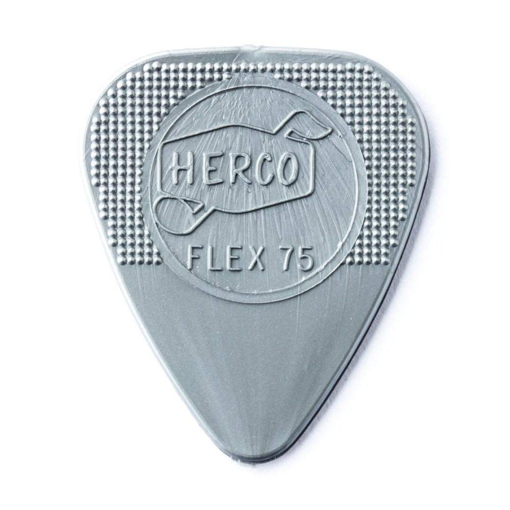 Herco Guitar Picks Nylon Flex Silver Flex 75 1.00mm Dunlop 100 Pack