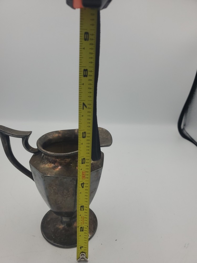 Vtg Silver Plate Creamer 5 Inches