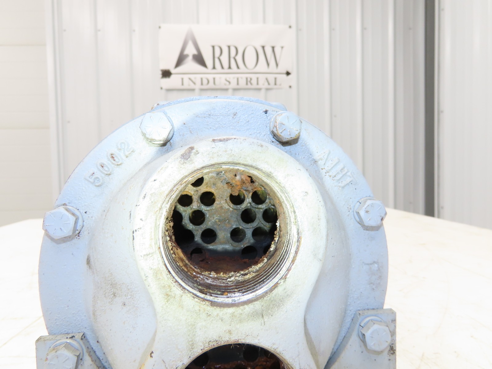 American Industrial AB-1003-C6-TP Shell & Tube Heat Exchanger 2-Pass 1.5"NPT