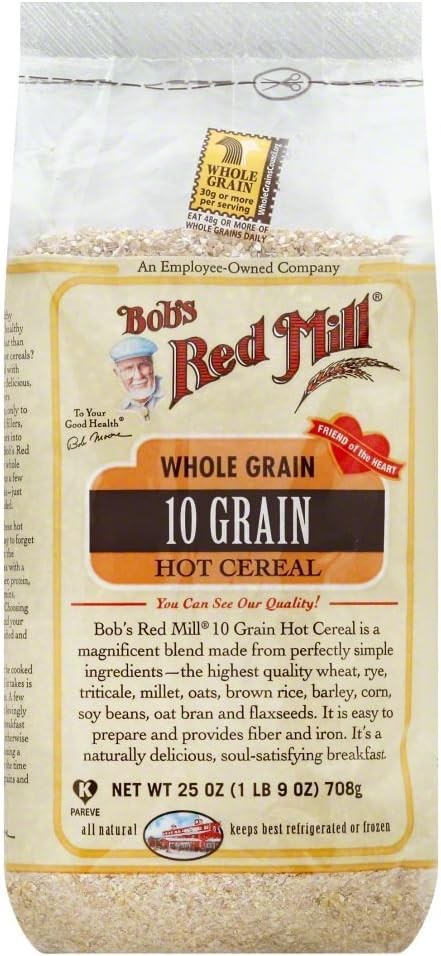 Bobs Red Mill Cereal 10 Grain Hot