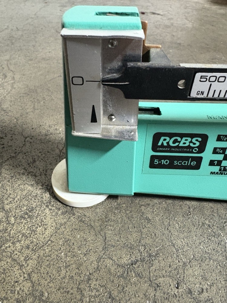 RCBS 5-10 Powder Reloading Balance Beam Scale