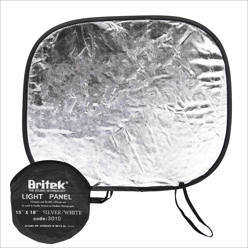 [2 PACK] Gold/Whte + Silver/White Light Reflector Panel for Photography, Studio