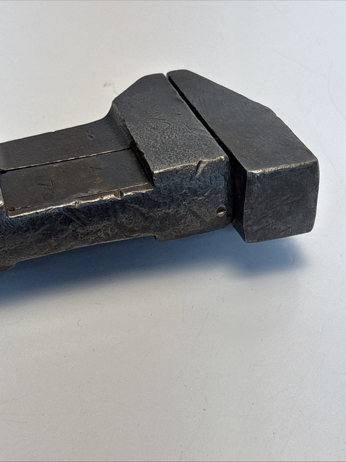 Antique Bemis & Call Co NYC Railroad Springfield Mass 18” Adjustable Wrench