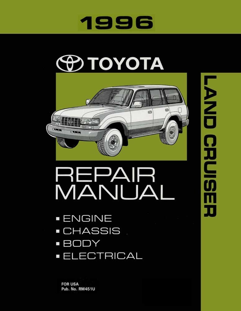 1996 Toyota Land Cruiser Factory Shop Service Manual