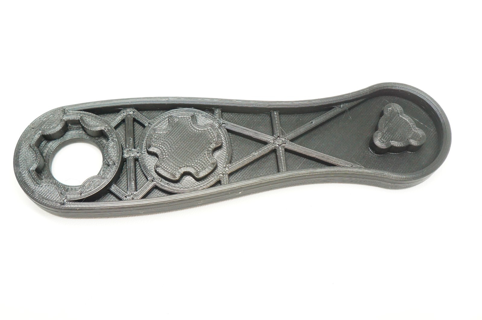 Rugged Obsidian 9 45 suppressor Multi Tool Wrench Front End Cap Piston Tri Lug