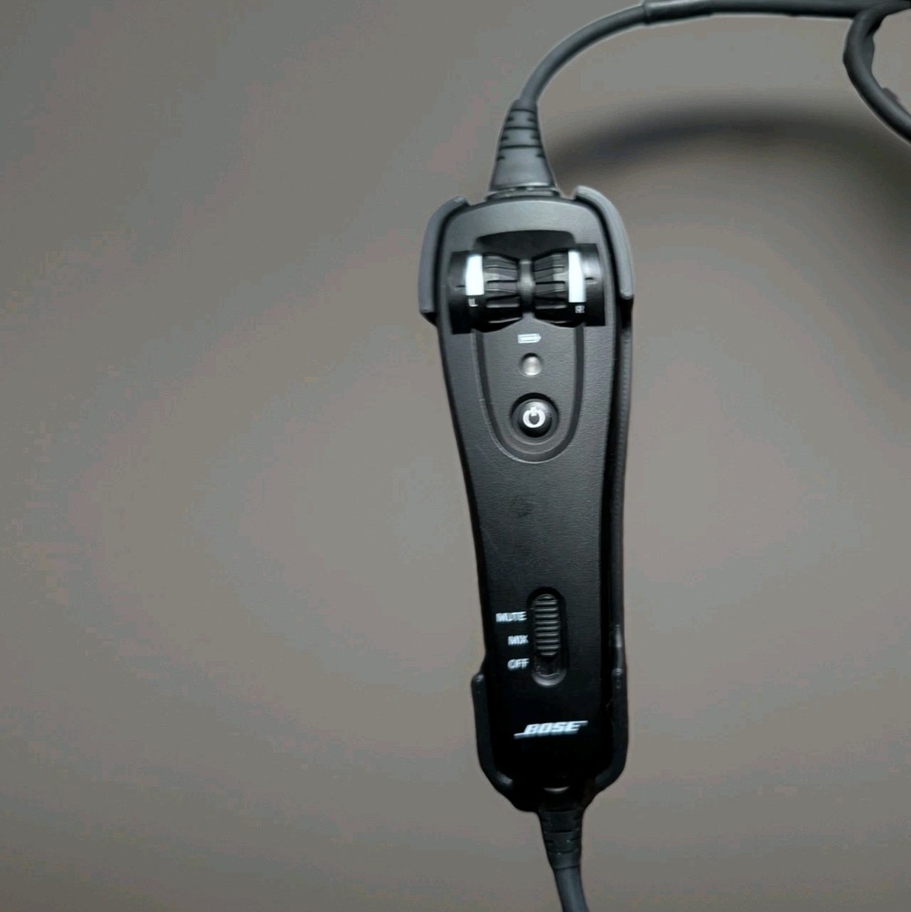 Bose A20 Aviation Headset Controller Mount Holder