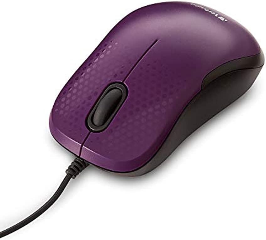 Corded optical computer mouse for home and office
