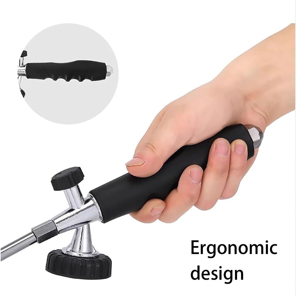 Long Arm Burner Weed Torches Flamethrower Blow Torch with Flame Control Valve