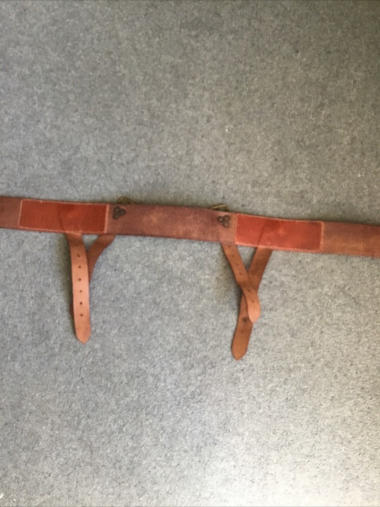 1914 Pattern Leather Belt