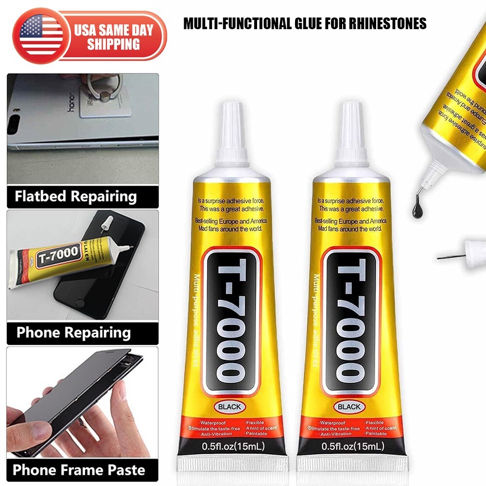 T-7000 Rhinestone Black Glue Multi-purpose For Jewelry Glass Phone Waterproof