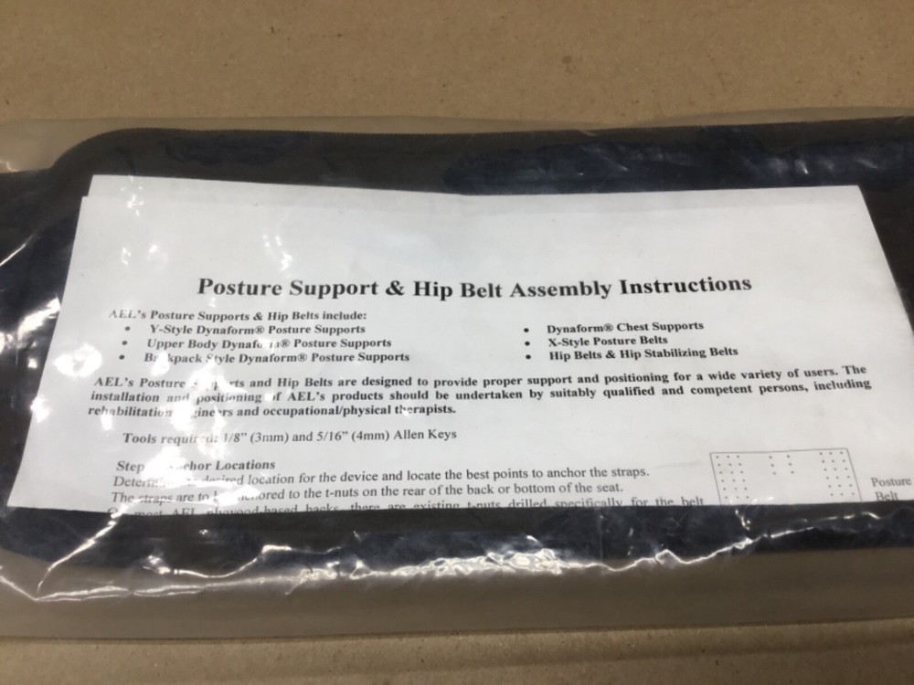 AEL Posture Support & Hip Stabilizing Belt #90A11