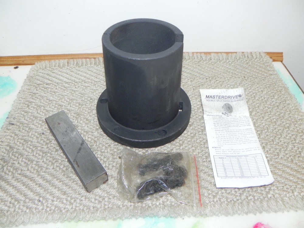 MasterDrive R2-3 Double Split Tapered Bushing, 3" Bore