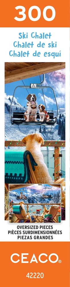 - Ski Chalet - 300 Piece Jigsaw Puzzle
