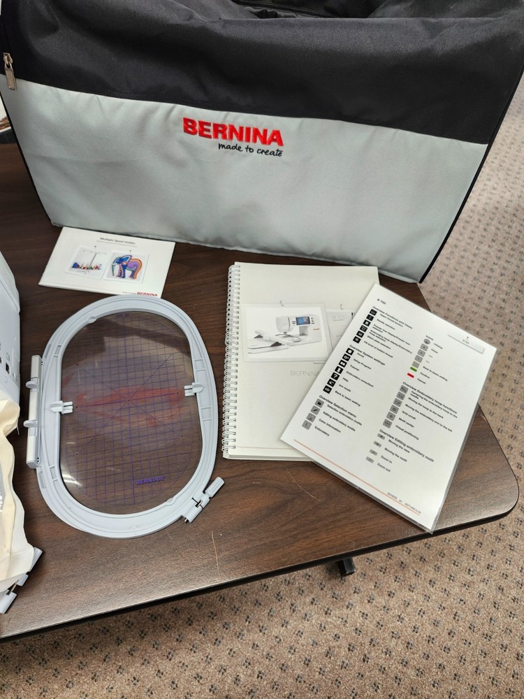 Bernina 700E Embroidery Machine! Professionally Serviced!