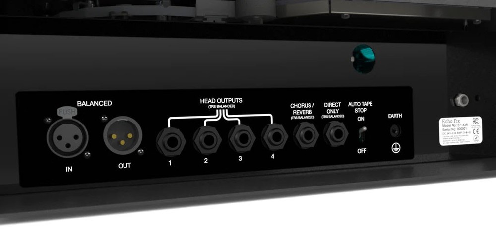 Echo Fix EF-X3R Tape Echo with BBD Analog Chorus & Spring Reverb - Silver