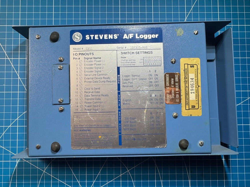 Stevens A/F Logger Model 8901 I/O Board – Industrial Data Acquisition Module