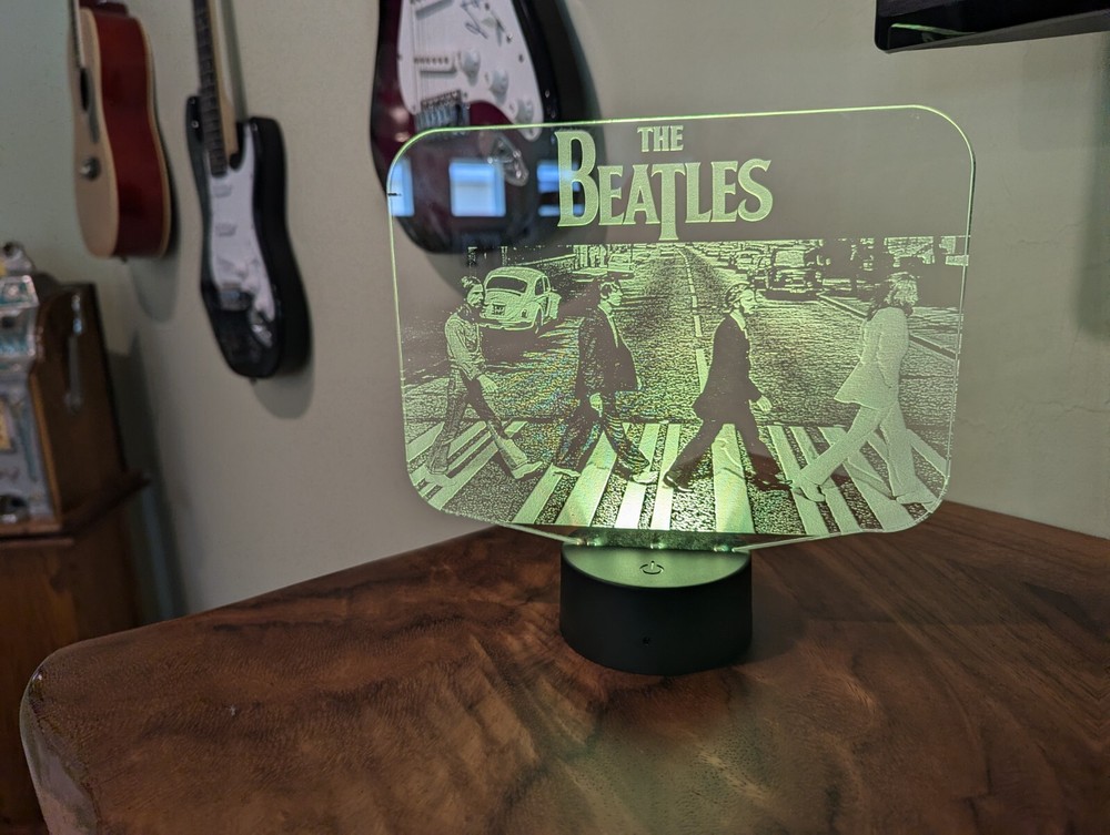 KISS Rock N Roll All Nite L.E.D. Large light display