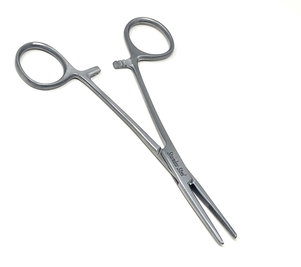 Mosquito Forceps Straight for Beading Bead Work Half Serrated 5.5" Micro Tools