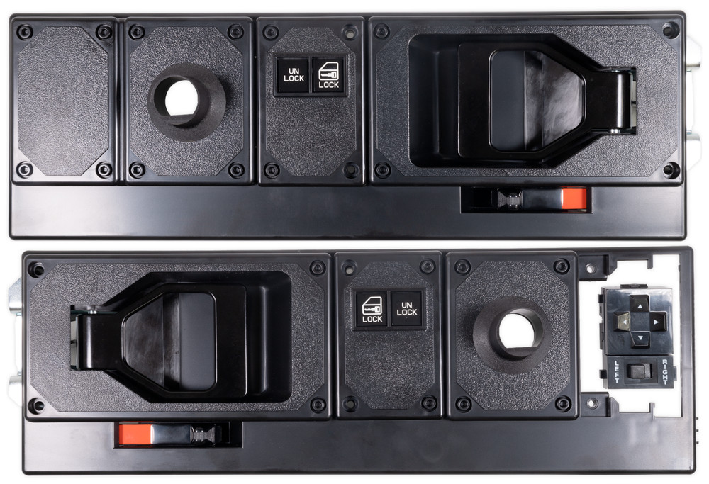 1982-1989 Chevrolet Camaro Door Handle Panel Trim Kit Power Door Lock & Mirror