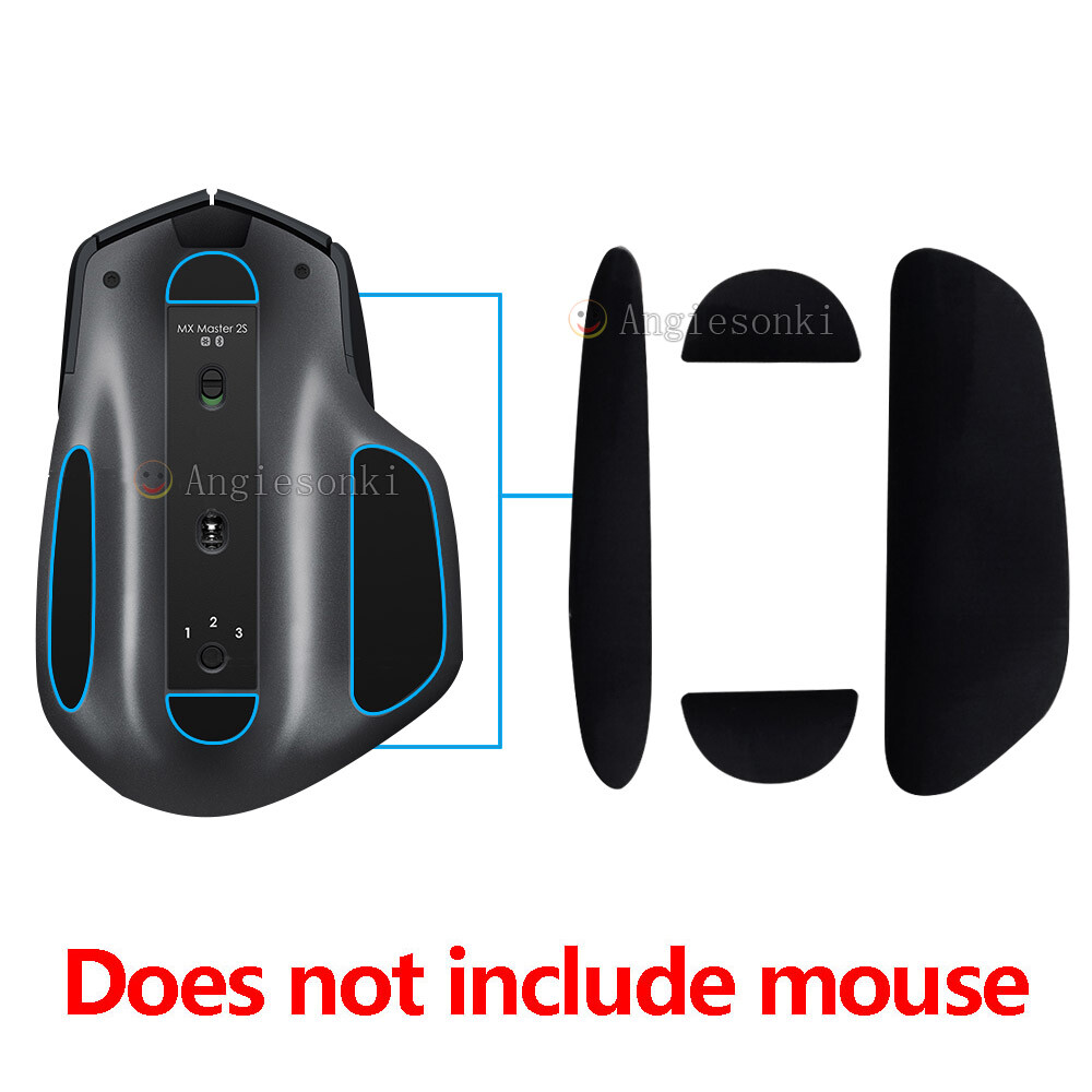2Sets Skatez Mouseskates Replacement for Logitech MX Master 1/2/2s Gaming Mouse