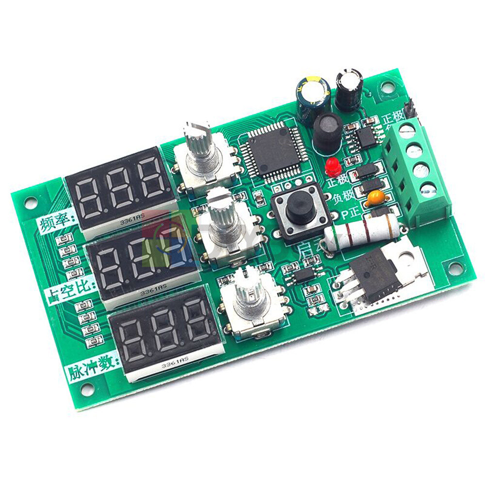 Adjustable PWM Pulse Frequency Duty Cycle Number PWM Dimming Speed Control